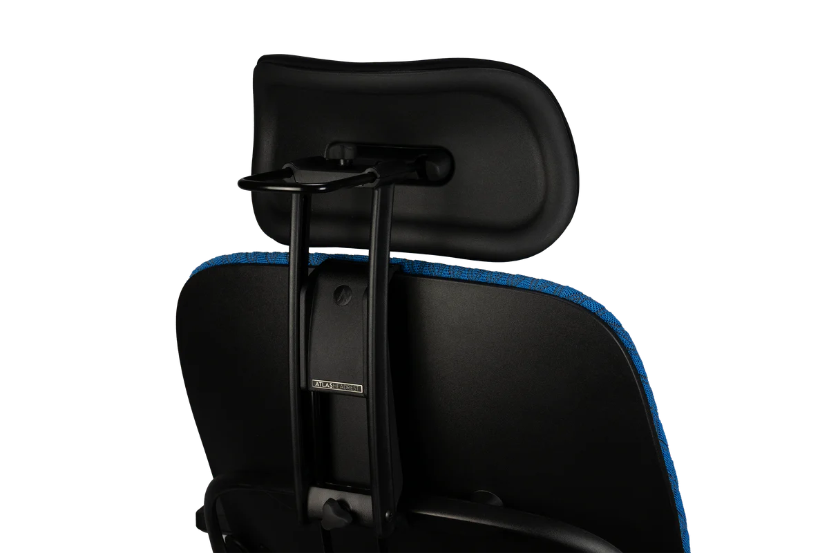 Atlas Headrest for Steelcase Leap V2 Chair - Black