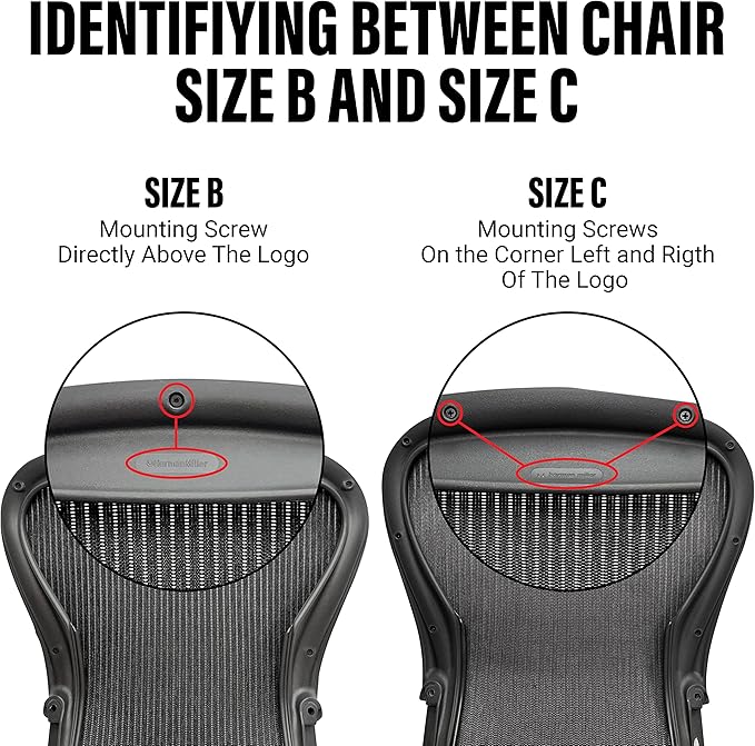 Herman Miller Aeron Classic Seat Pan with Graphite Mesh - Size B - HM Chairs
