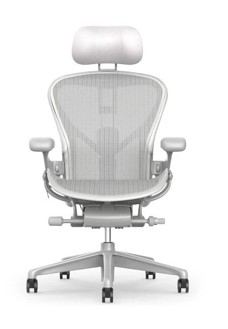 Atlas Headrest for Herman Miller Aeron – Cushion Edition (Mineral)