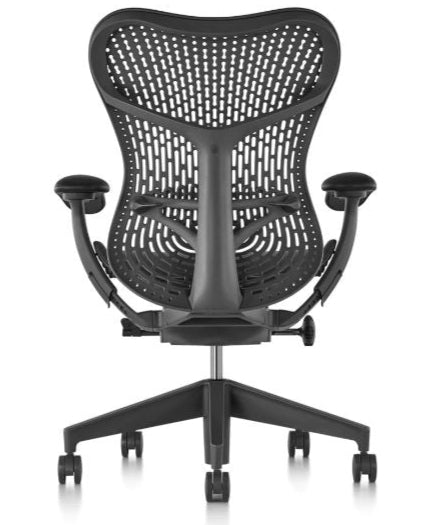 Herman Miller Mirra 2 Triflex Fully Loaded Office Chair with Lumbar Support (Refurbished) - Back View