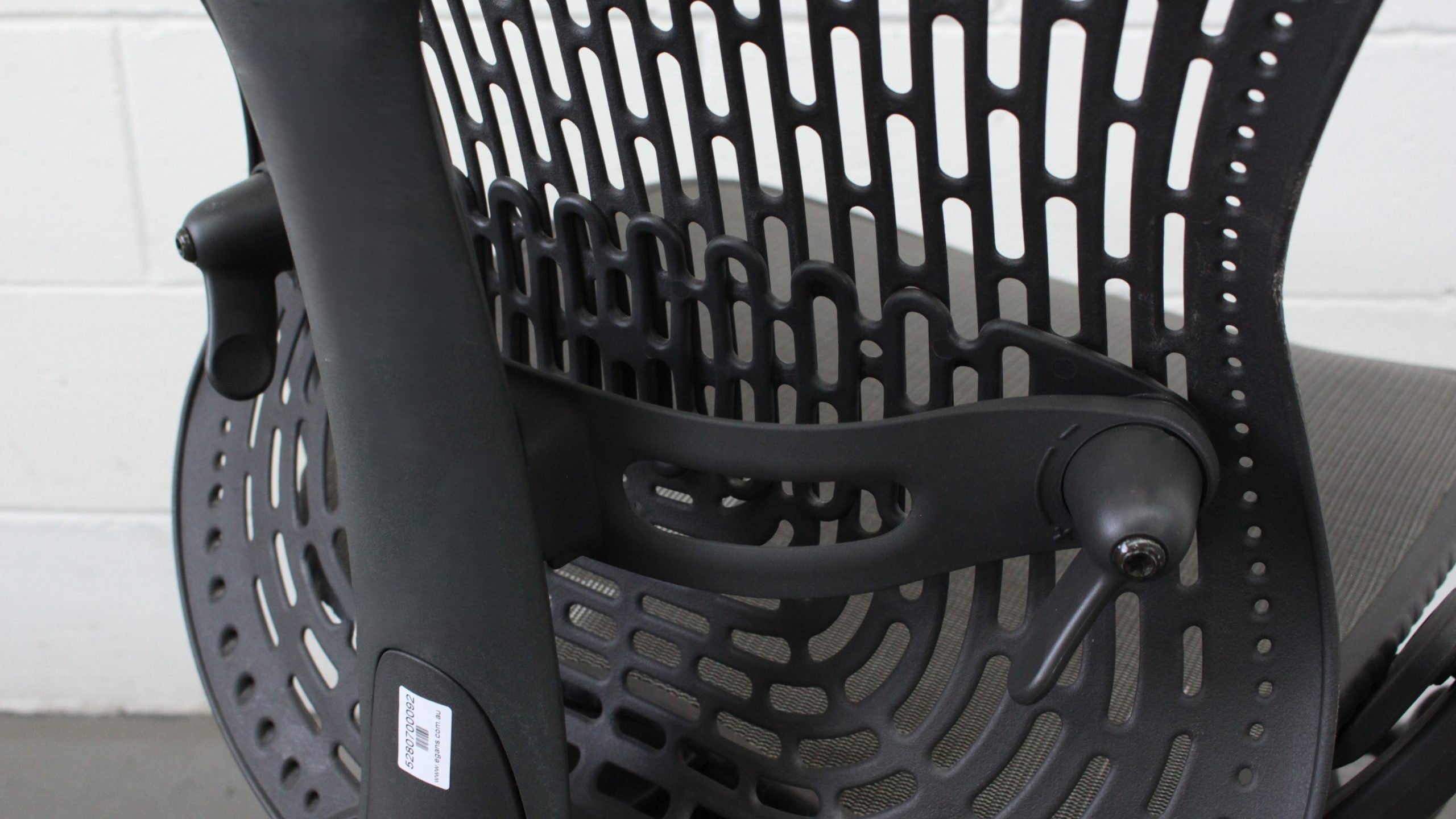 Herman Miller Mirra 1 Lumbar Support – Genuine OEM Replacement (Graphite) - HM Chairs