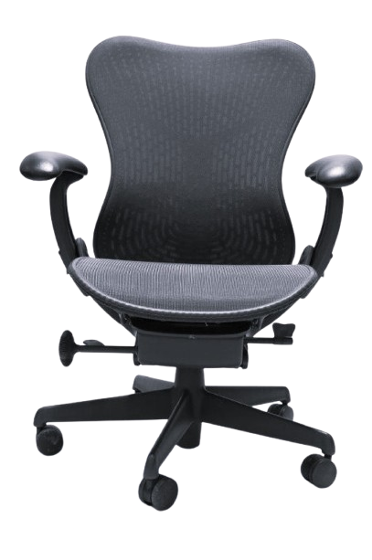 Herman Miller Mirra Fully Loaded Office Chair with Butterfly Back Support - Graphite/Black - HM Chairs