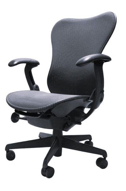 Herman Miller Mirra Fully Loaded Office Chair with Butterfly Back Support - Graphite/Black - HM Chairs