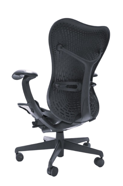 Herman Miller Mirra Fully Loaded Office Chair with Butterfly Back Support - Graphite/Black - HM Chairs