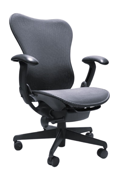 Herman Miller Mirra Fully Loaded Office Chair with Butterfly Back Support - Graphite/Black - HM Chairs