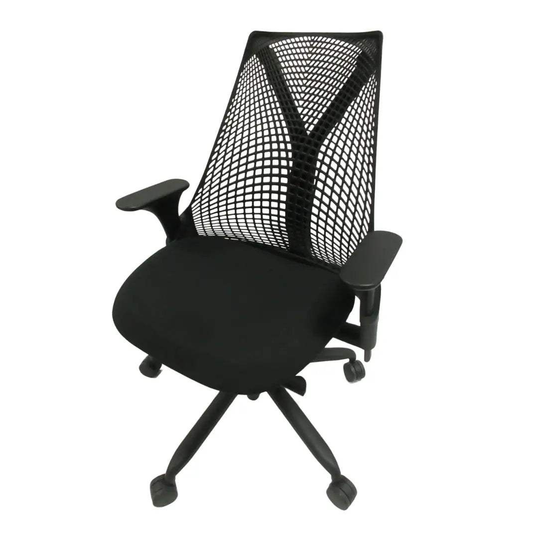 Herman Miller SAYL Armpads - Black Vinyl - HM Chairs