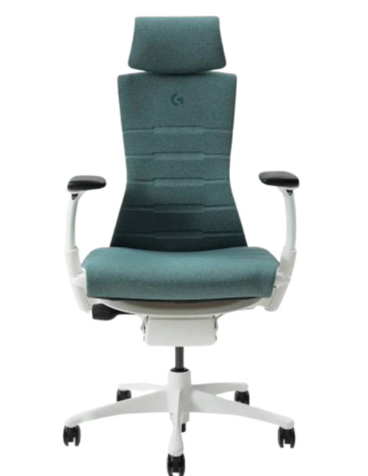 Atlas Headrest for Herman Miller Embody Gaming Chair - White Galaxy - HM Chairs