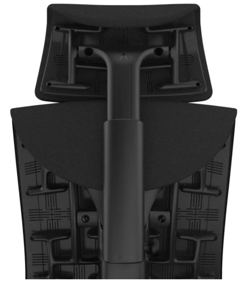 Atlas Headrest for Herman Miller Embody Chair - Black Rhythm Graphite Frame - HM Chairs