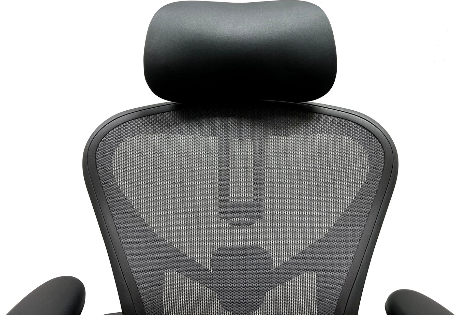 Herman Miller Aeron Headrest by Atlas – Cushion Edition (Graphite) - HM Chairs
