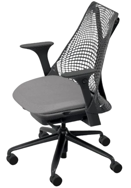 Herman Miller Sayl Black/Grey Office Task Chair Refurbished - HM Chairs