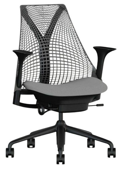 Herman Miller Sayl Black/Grey Office Task Chair Refurbished - HM Chairs