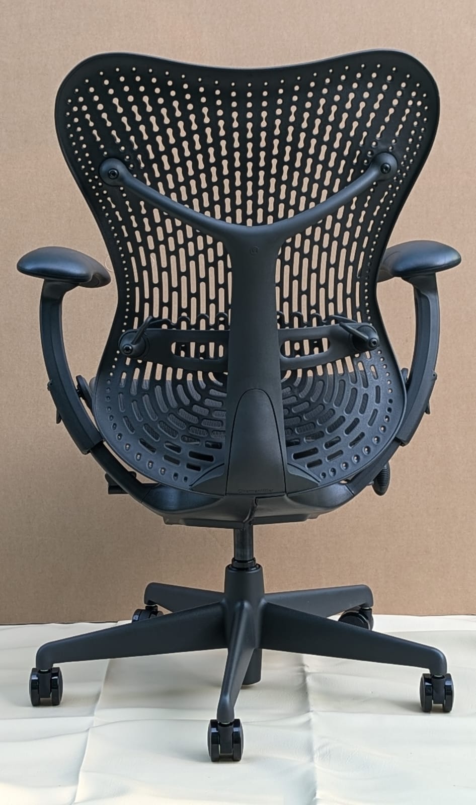 Herman Miller Mirra Fully Loaded Office Chair with Lumbar Support Graphite/Black - HM Chairs