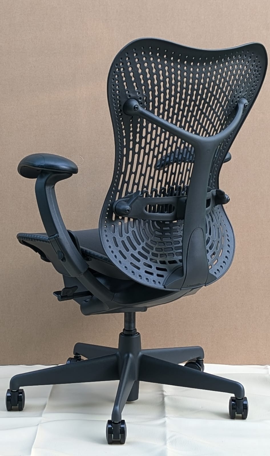 Herman Miller Mirra Fully Loaded Office Chair with Lumbar Support Graphite/Black - HM Chairs