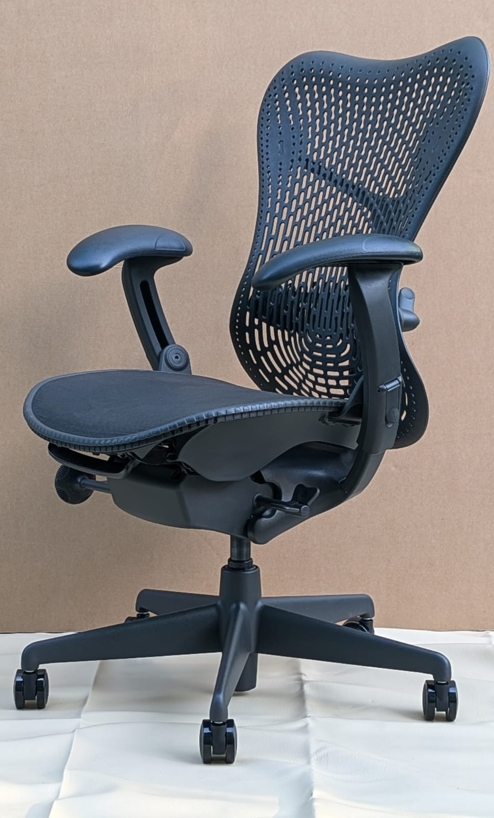 Herman Miller Mirra Fully Loaded Office Chair with Lumbar Support Graphite/Black - HM Chairs
