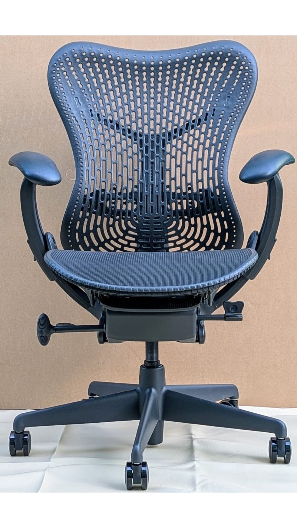 Herman Miller Mirra Fully Loaded Office Chair with Lumbar Support Graphite/Black - HM Chairs