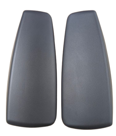 Herman Miller Embody OEM Arm Pads – Black Vinyl + Screws - HM Chairs