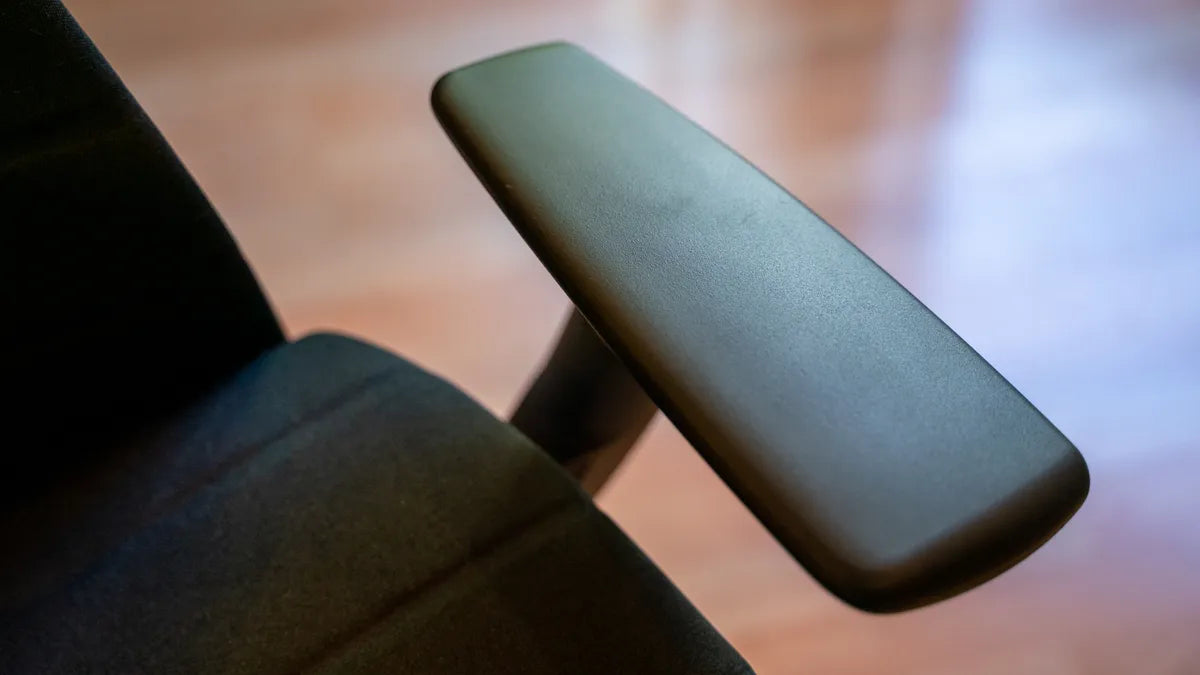 Herman Miller Embody OEM Arm Pads – Black Vinyl + Screws - HM Chairs