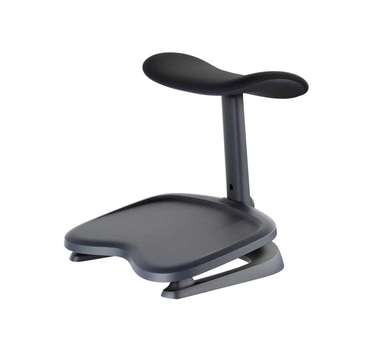 LiberNovo StepSync ergonomic footrest in Midnight Black