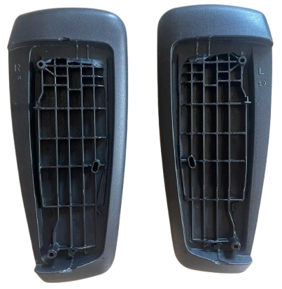 Herman Miller Embody OEM Arm Pads – Black Vinyl + Screws - HM Chairs