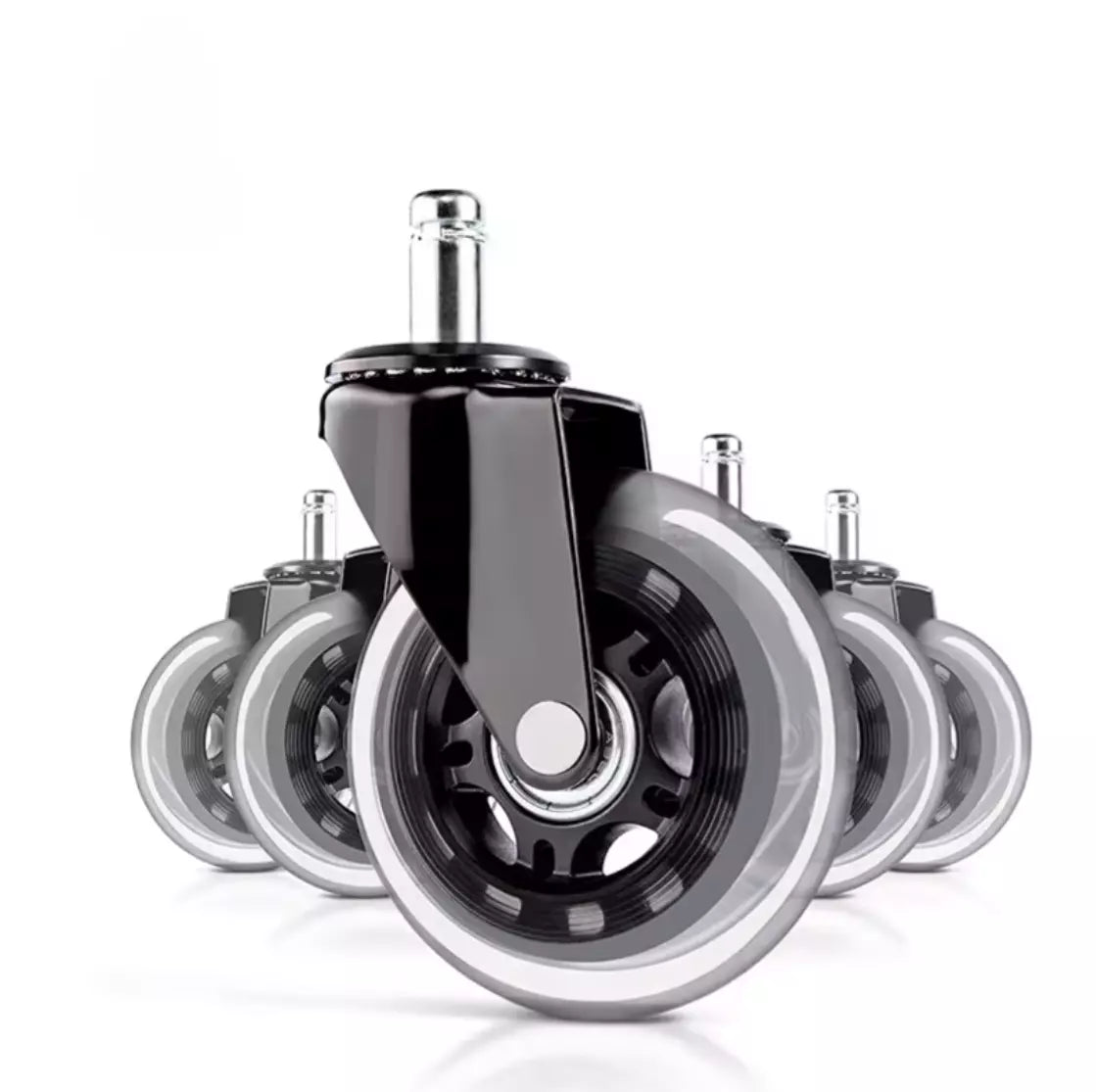 Herman Miller Clear Rollerblade Wheels (3 Inch) - HM Chairs