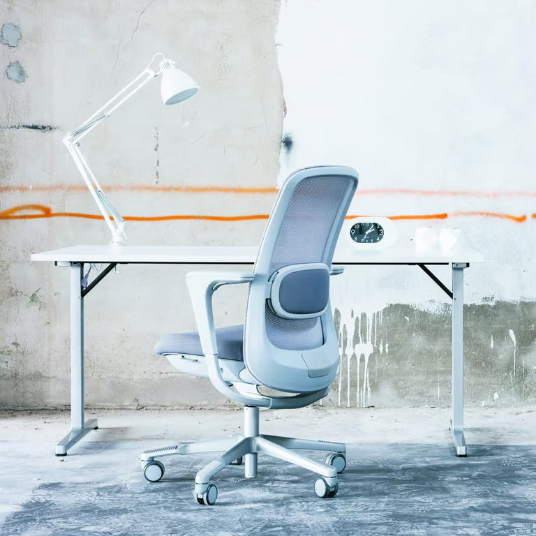 HÅG SoFi 7500 Silver Frame Mesh High Back Task Chair – with Lumbar Support - HM Chairs