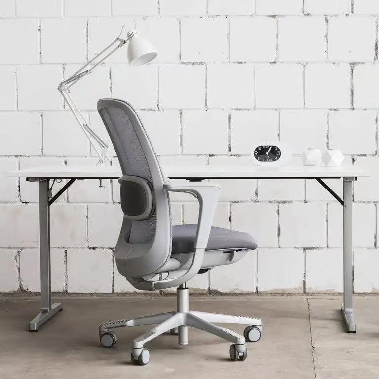 HÅG SoFi 7500 Silver Frame Mesh High Back Task Chair – with Lumbar Support - HM Chairs