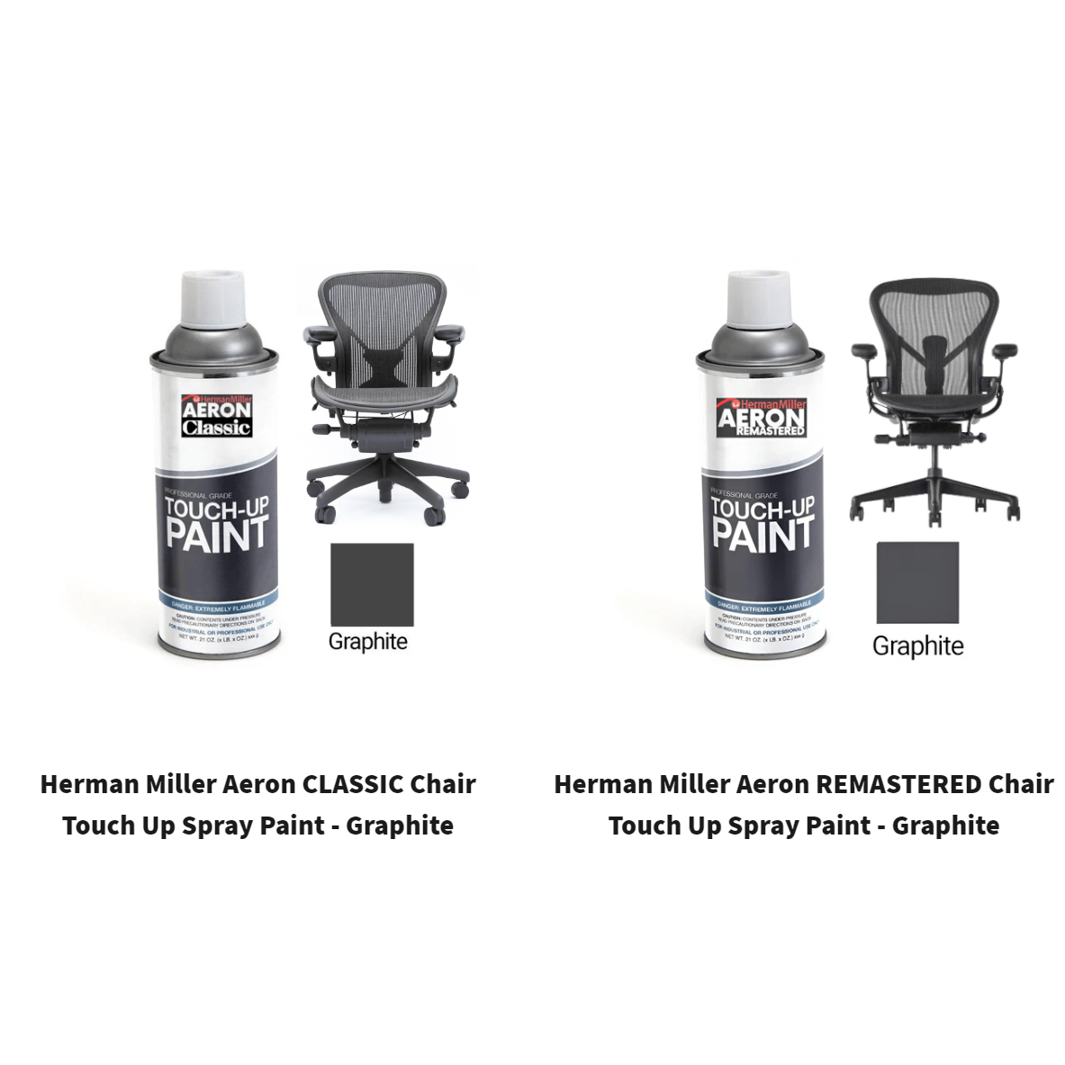 Herman Miller Aeron Spray Paint touch up