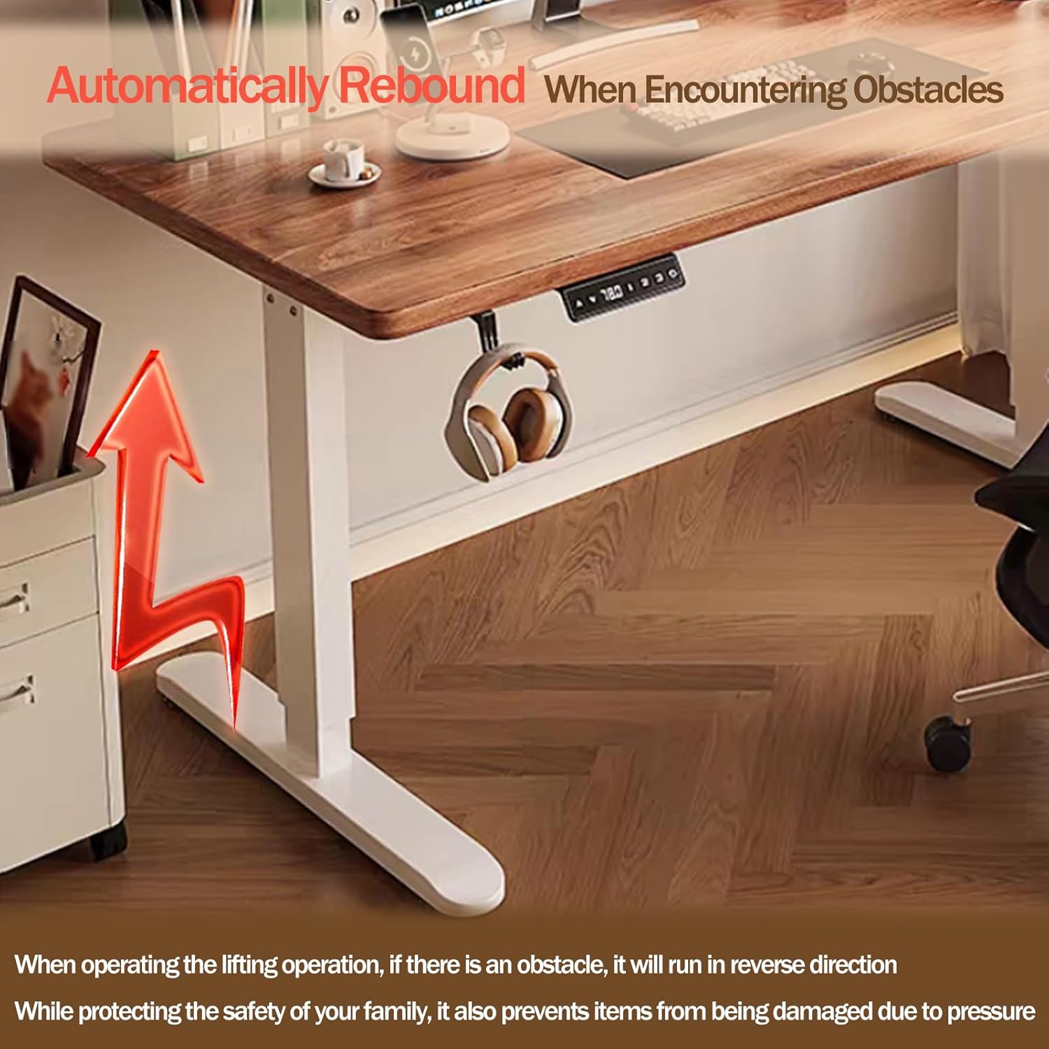 Electric Adjustable Height Stand-Up Desk – Multiple Sizes and Colours - Brand New