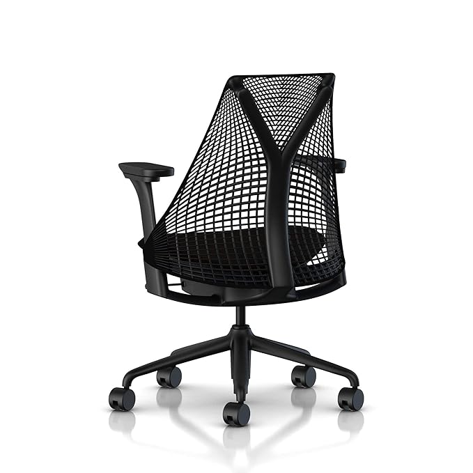 Herman Miller Sayl Black Office Task Chair Refurbished