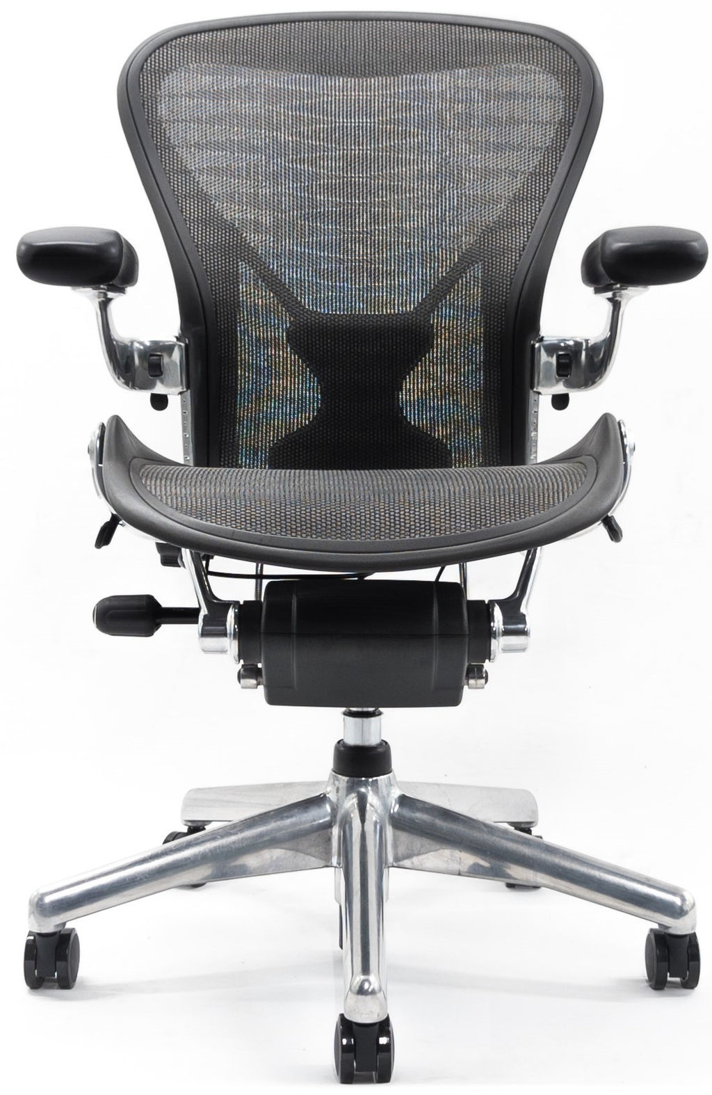Herman Miller Aeron Classic Lumbar Office Chair Size B FULLY LOADED