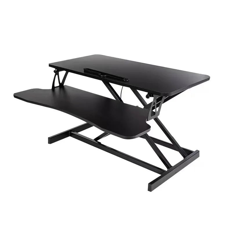 Height Adjustable Standing Desk Riser Table – Foldable, Ergonomic, Double Layer Workstation