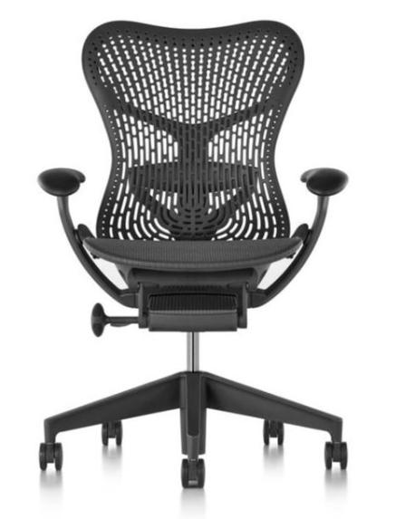 Herman Miller Mirra 2 Triflex Fully Loaded Office Chair with Lumbar Support (Refurbished) - Front View