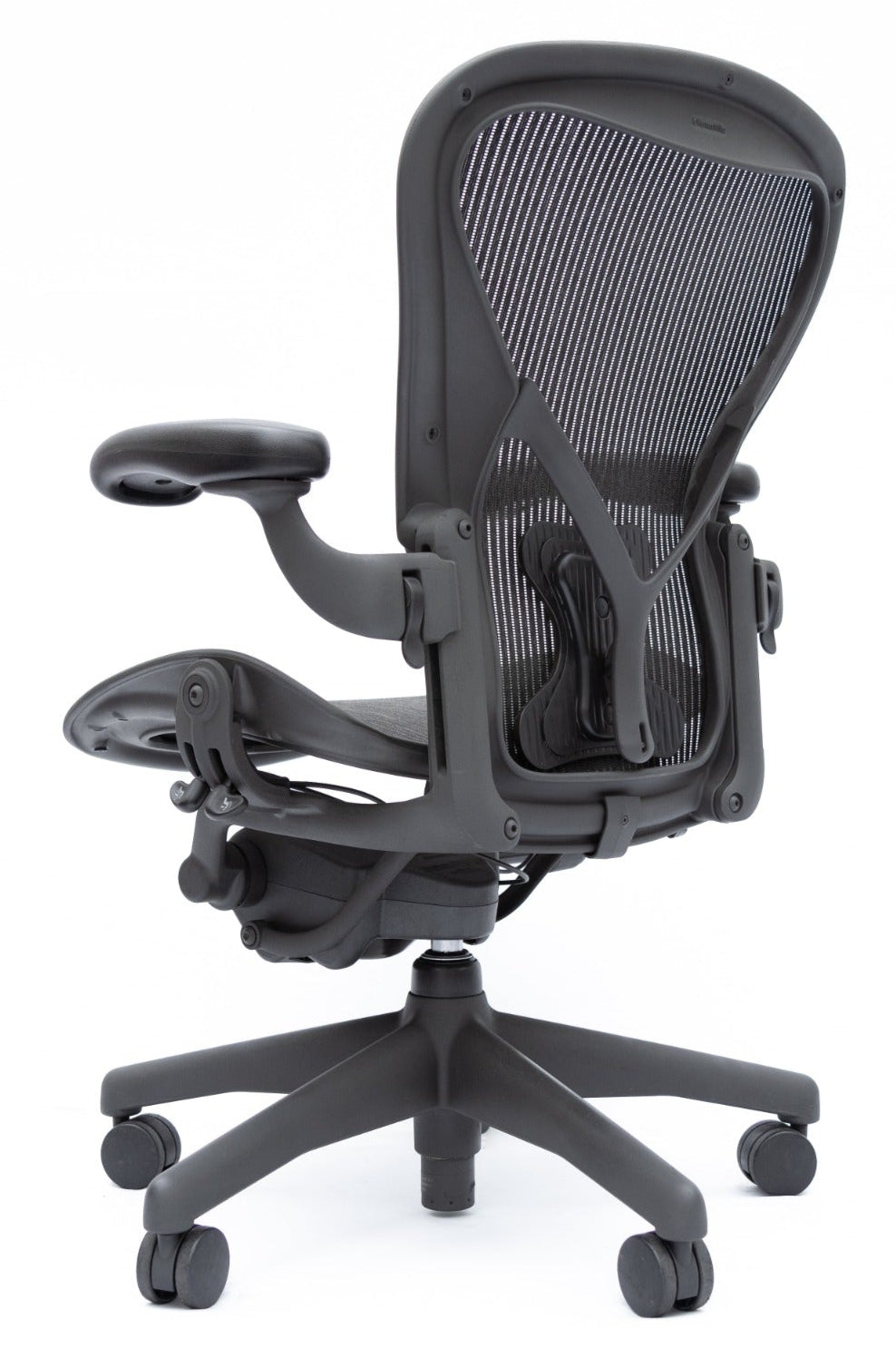 Herman Miller Aeron Posturefit Chair with ATLAS Headrest - Size B - FULLY LOADED