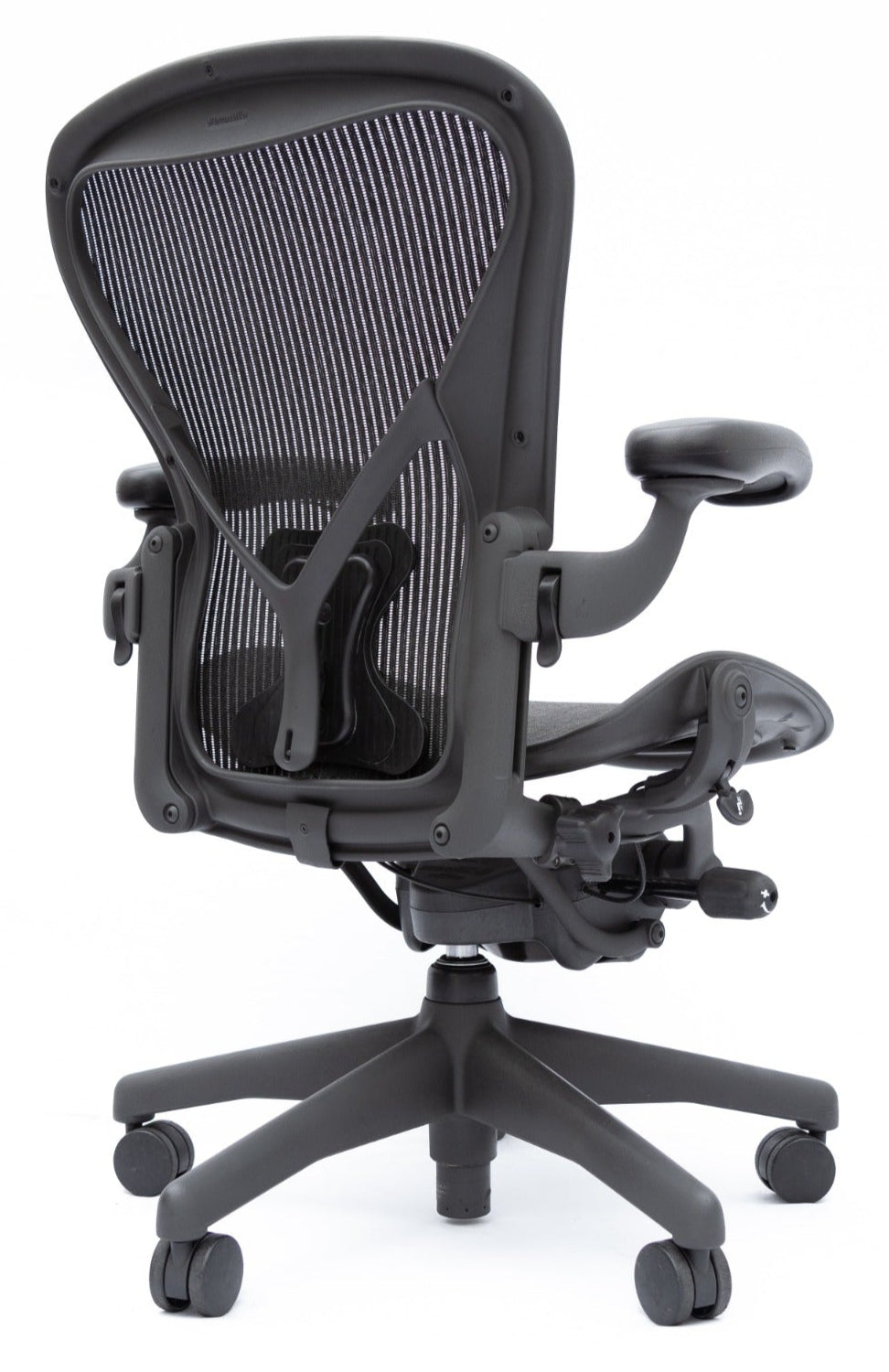 Herman Miller Aeron Posturefit Chair with ATLAS Headrest - Size B - FULLY LOADED