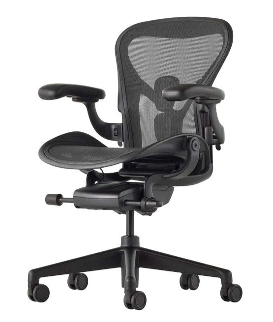 Herman Miller Aeron Remastered Posturefit SL ONYX Gaming Chair - Size B - FULLY LOADED