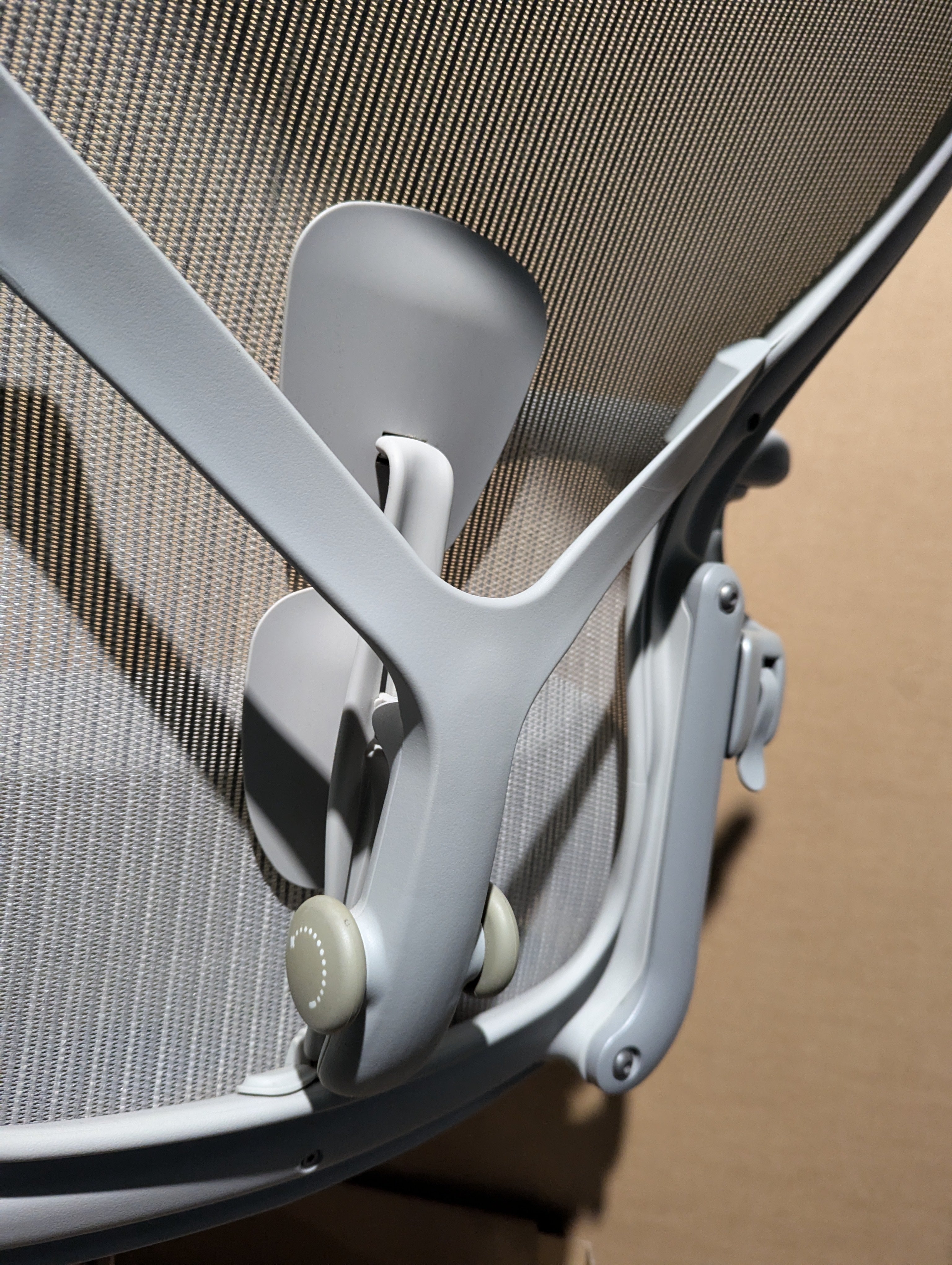 Herman Miller Aeron Remastered Posturefit SL Office Chair - Size C - FULLY LOADED (Mineral/Satin Aluminium)