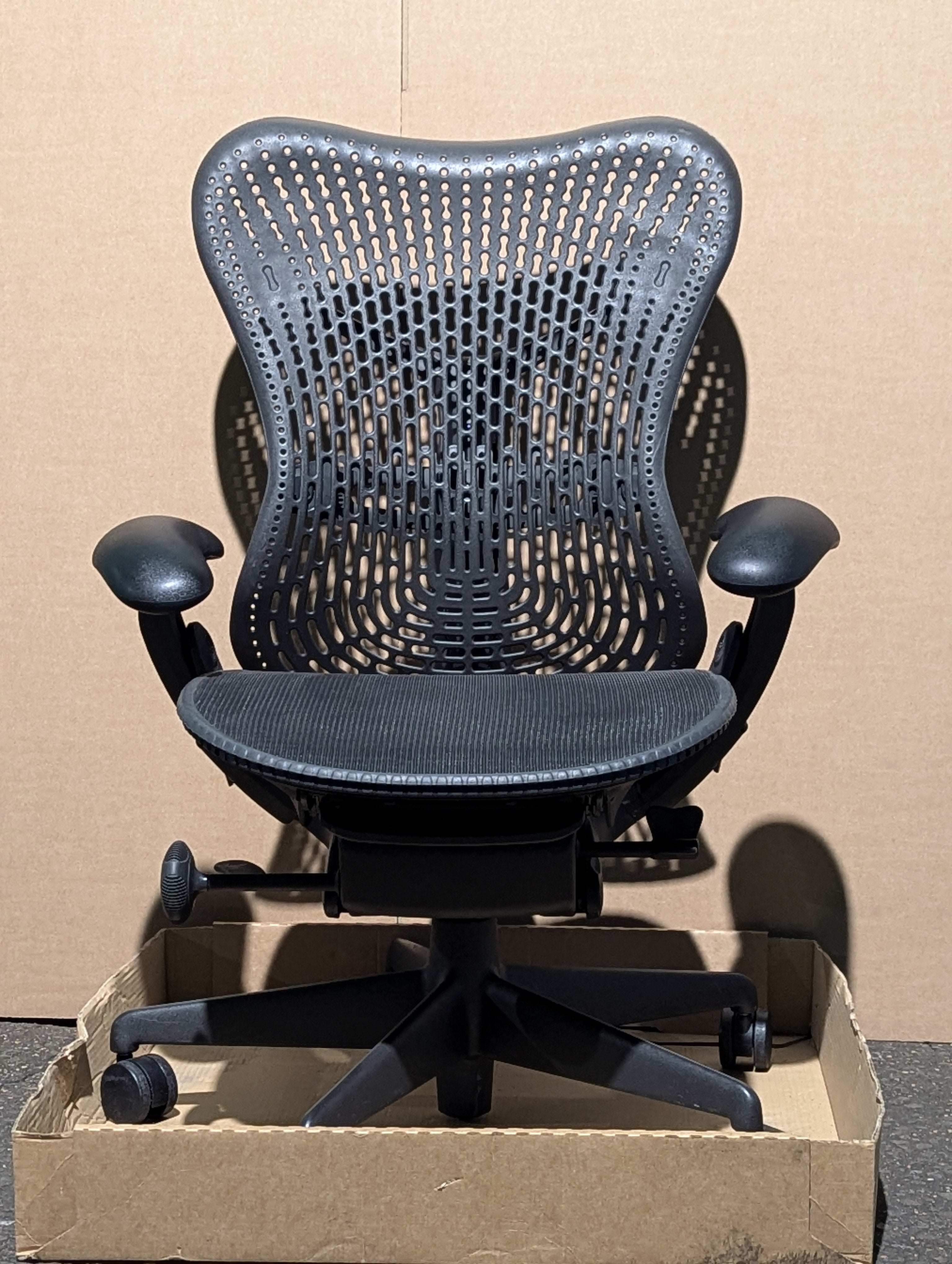 Herman Miller Mirra Fully Loaded Office Chair with Lumbar Support Graphite/Black