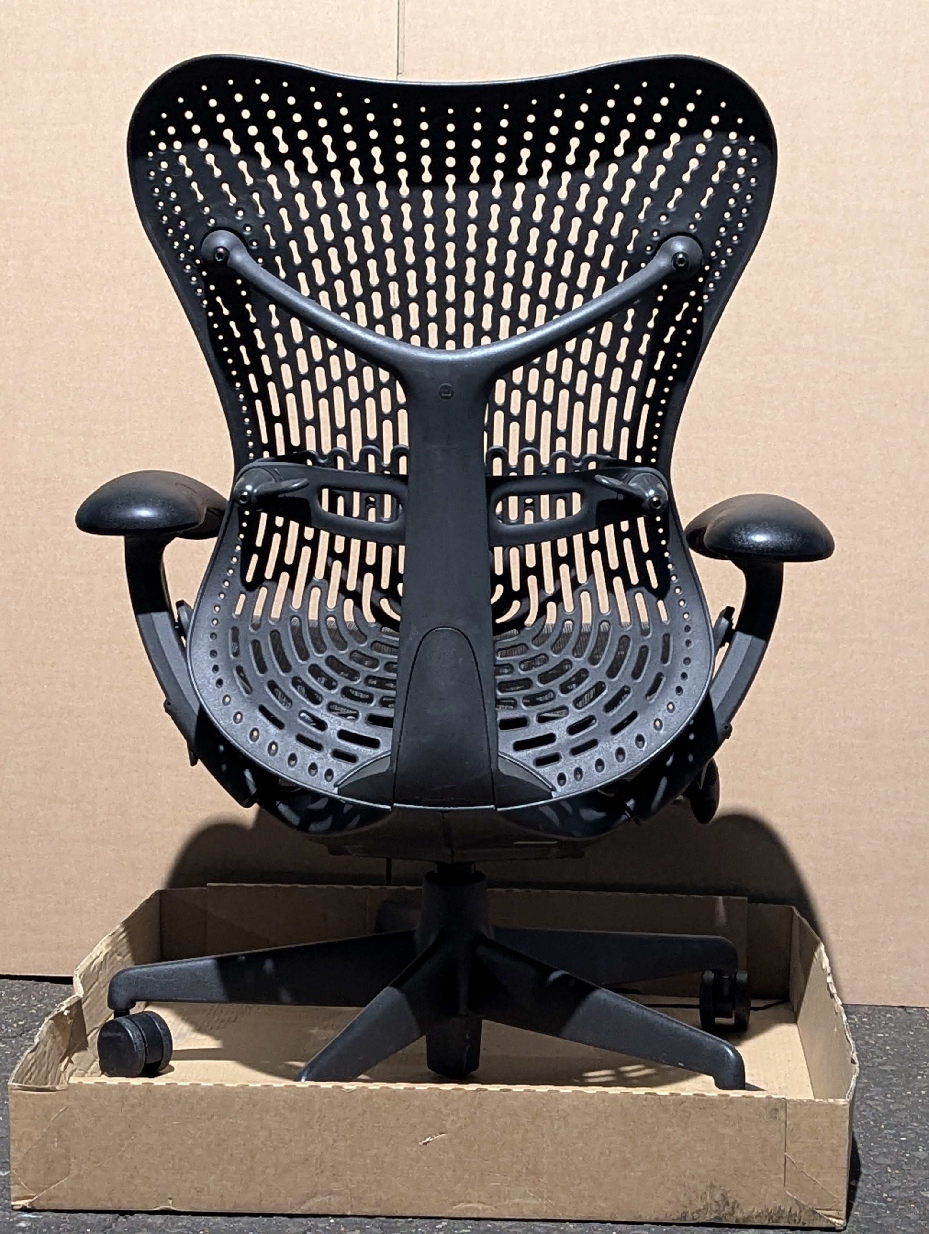 Herman Miller Mirra Fully Loaded Office Chair with Lumbar Support Graphite/Black