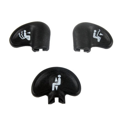 Full set of replacement buttons for the Herman Miller Aeron Classic MK2