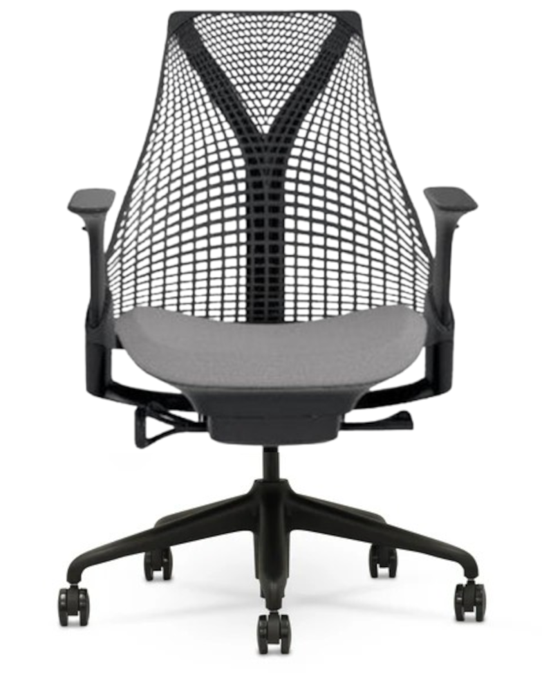 Herman Miller Sayl Black/Grey Office Task Chair Refurbished