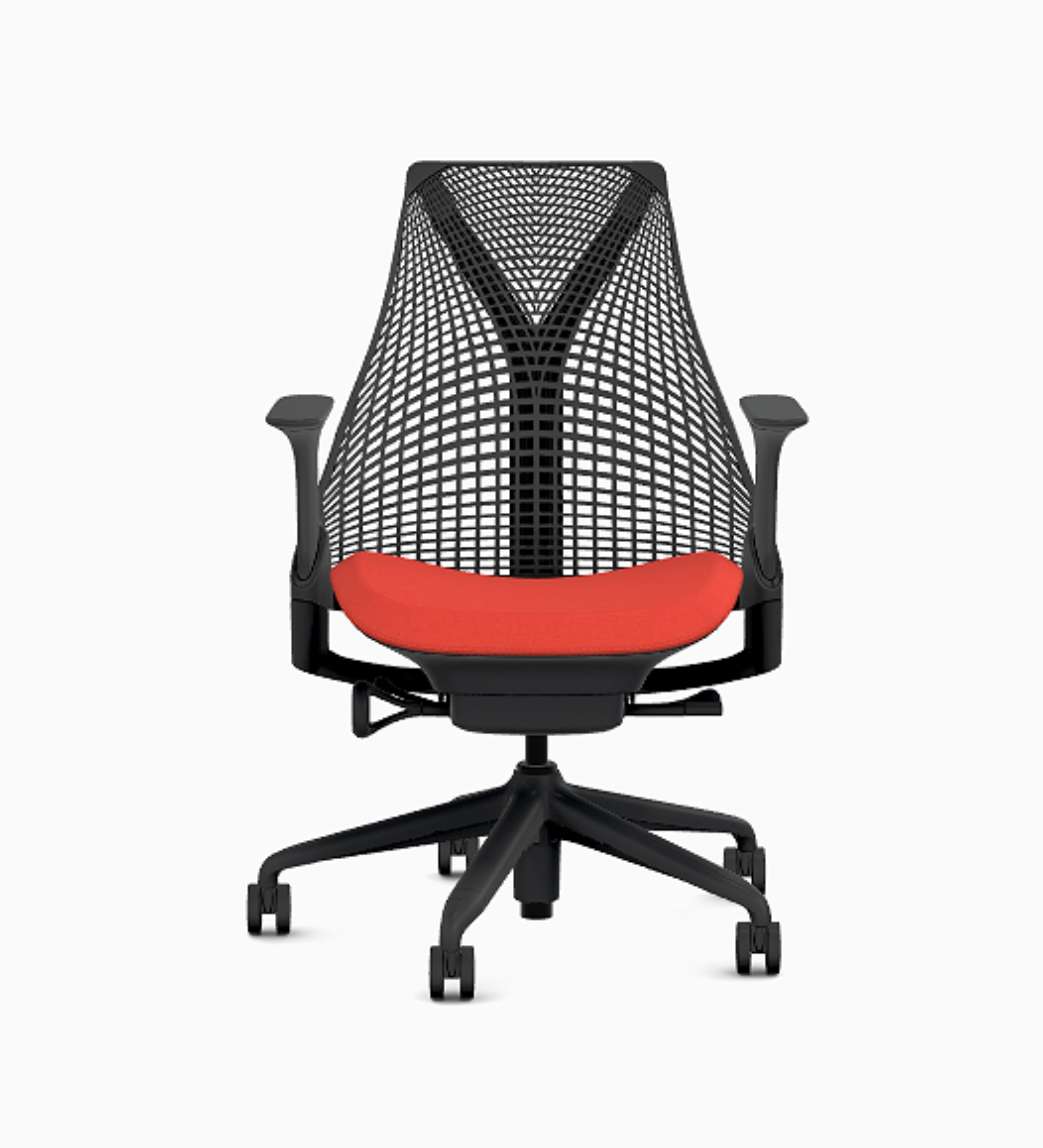 Herman Miller Graphite Sayl Office Task Chair - Red/Black