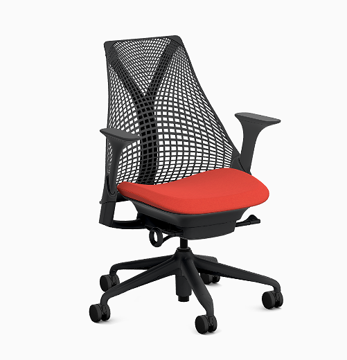 Herman Miller Graphite Sayl Office Task Chair - Red/Black