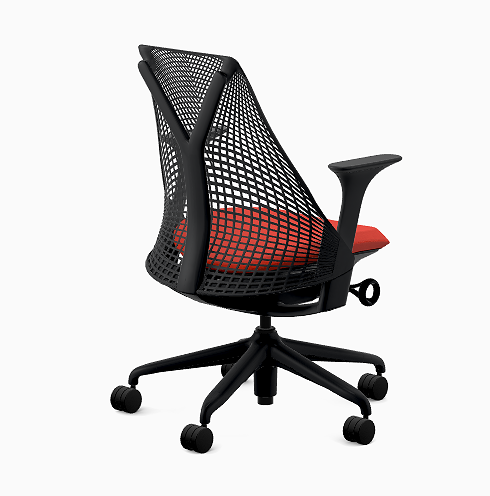 Herman Miller Graphite Sayl Office Task Chair - Red/Black