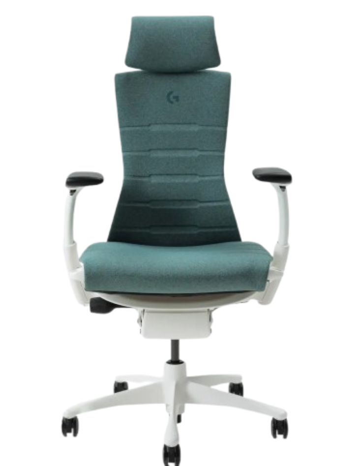 Atlas Headrest for Herman Miller Embody Gaming Chair - White Galaxy