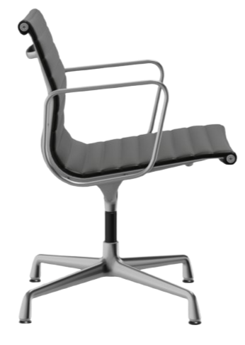 Vitra Eames EA108 Style Chair – Black Leather - Brand New