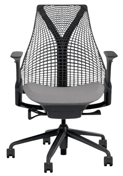 Herman Miller Sayl Black/Grey Office Task Chair Refurbished