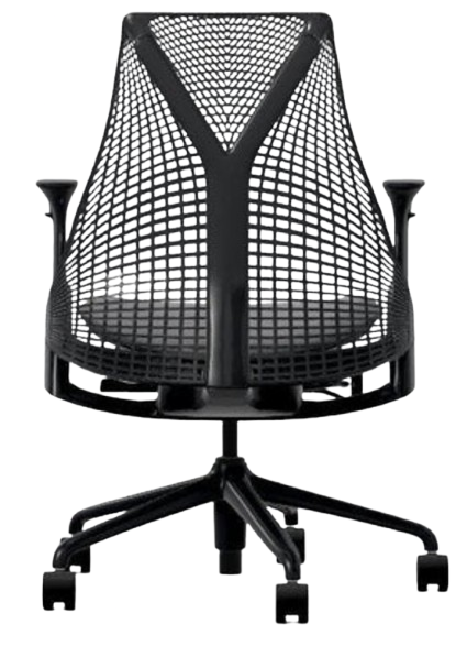 Herman Miller Sayl Black/Grey Office Task Chair Refurbished