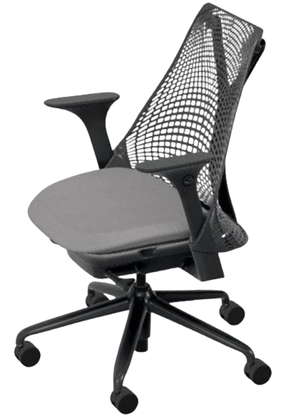 Herman Miller Sayl Black/Grey Office Task Chair Refurbished