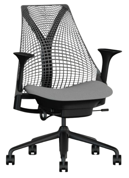 Herman Miller Sayl Black/Grey Office Task Chair Refurbished