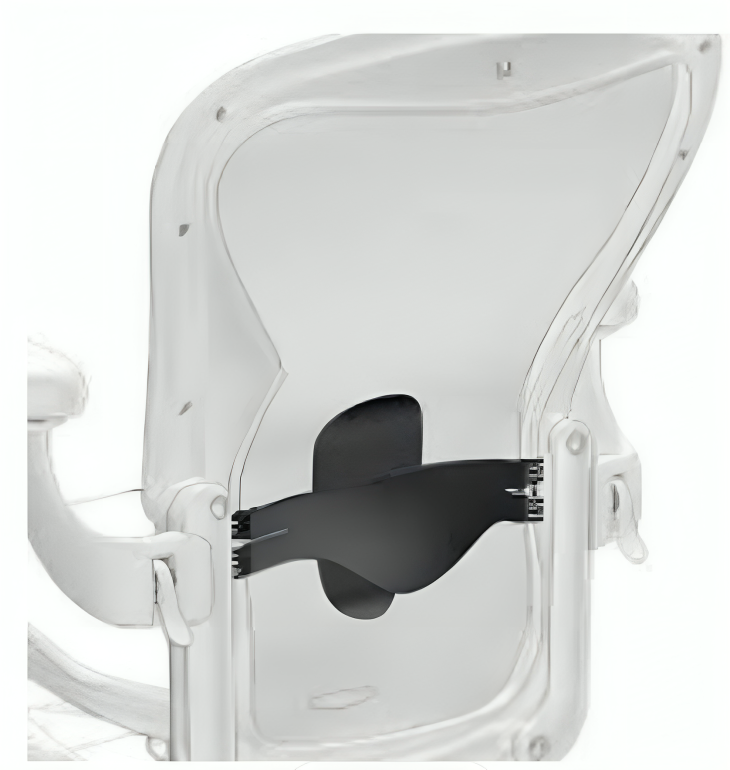Lumbar Support Height Adjustable for Herman Miller Aeron Remastered Chair Size B - HM Chairs